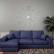 vidaXL 3D-Wanduhr Modernes Design 100 cm XXL (50637)