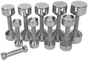 Sport-Tec Chromhantel-Set 1-10 kg 10 Stück (26589)