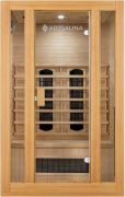 Artsauna Nyborg S120K Infrarotkabine mit Dual-Heizsystem