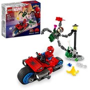 LEGO Marvel Super Heroes Spielset  Motorrad-Verfolgungsjagd: Spider-Man vs. Doc Ock (76275)
