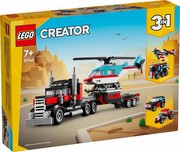 LEGO Creator 3in1 Tieflader mit Hubschrauber (31146)