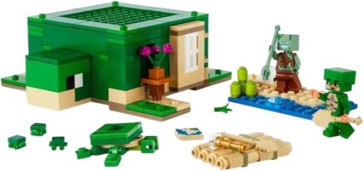 LEGO Minecraft Das Schildkrötenstrandhaus (21254)