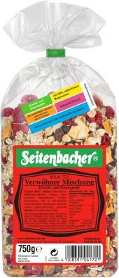 Seitenbacher Verwöhner Mischung 750 g Seitenbacher Verwöhner Mischung 750 g