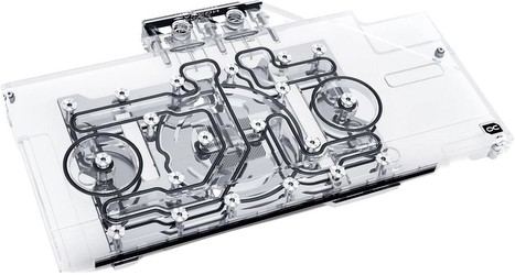 Alphacool Eisblock Aurora Acryl GPX-A Radeon RX 6800 Nitro+ mit Backplate (11962)