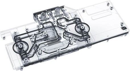 Alphacool Eisblock Aurora Acryl GPX-N Geforce RTX 3080/3090 iGame mit Backplate (13047)