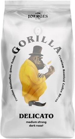 Joerges Gorilla Espresso Delicato (ganze Bohnen) 1 kg
