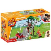 Playmobil Duck on Call Feuerwehr Action: Rette die Katze! (70917)