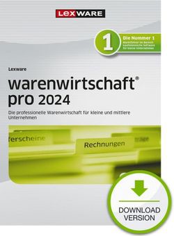 Lexware Warenwirtschaft Pro 2024 (Jahresversion) Lexware Warenwirtschaft Pro 2024 (Jahresversion)