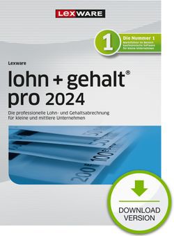 Lexware Lohn+Gehalt Pro 2024 (Abonnement) Lexware Lohn+Gehalt Pro 2024 (Abonnement)