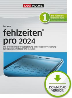 Lexware Fehlzeiten Pro 2024 (Abonnement)