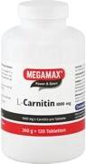 MEGAMAX L-Carnitin 1000 mg Tabletten 120 Stk.