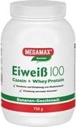 MEGAMAX Eiweiß 100 Banane Pulver 750 g
