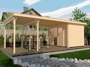 WEKA Gartenhaus 225 B Gr. 2 natur