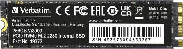 Verbatim Vi3000 256GB (49373) Verbatim Vi3000 256GB (49373)