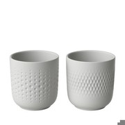 Villeroy & Boch Manufacture Collier Becher Set weiß 2-tlg.