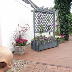 Promadino Rankkasten mit Pergola klein 102 cm