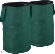 Relaxdays Laubsack Selbstaufstellend 2x 120 L (10026438) Relaxdays Laubsack Selbstaufstellend 2x 120 L (10026438)