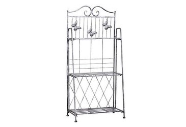 Outsunny Pflanzregal 3 Ebenen 44 x 25 x 96 cm
