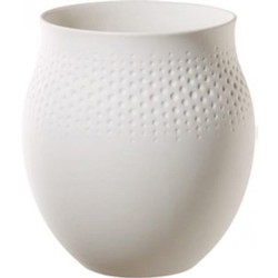 Villeroy & Boch Manufacture Collier Perle Vase groß weiß Villeroy & Boch Manufacture Collier Perle Vase groß weiß