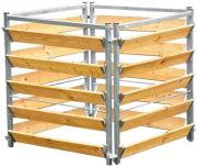 Bellissa Komposter Holz/Metall L