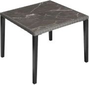 tectake Rattan Tisch Tarent