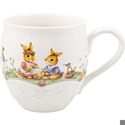 Villeroy & Boch Spring Fantasy Becher mit Henkel Blumenwiese