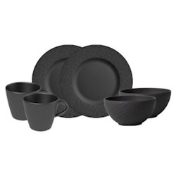 Villeroy & Boch Manufacture Rock Frühstücksset 6-tlg.