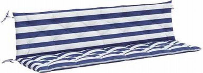 vidaXL Gartenbank-Auflagen 2 Stk. 200 x 50 x 7 cm (361747)