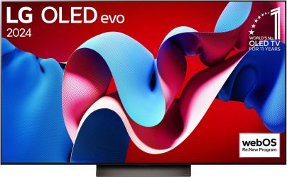 LG 77" OLED evo C4 4K Smart TV OLED77C47LA LG 77" OLED evo C4 4K Smart TV OLED77C47LA