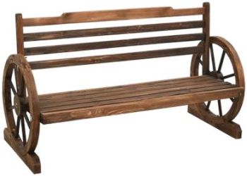 vidaXL Gartenbank 112 cm (313891)