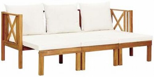 vidaXL 3-Sitzer-Gartenbank mit Kissen 179 cm (310309)