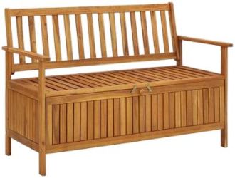 vidaXL Gartenbank mit Stauraum 120 cm (310279)
