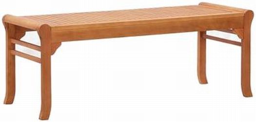 vidaXL Gartenbank 2-Sitzer 120 cm (47290)