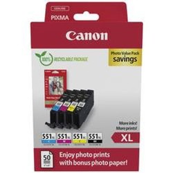 Canon CLI-551XL Multipack (6443B008)