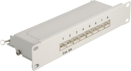 Delock 10" Patchpanel 8 Port Cat.6A 1 HE (66873) Delock 10" Patchpanel 8 Port Cat.6A 1 HE (66873)