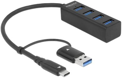 Delock 4 Port USB 5 Gbps Hub (63828)