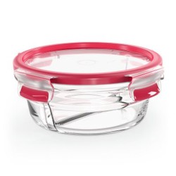 Emsa Clip & Close Glas rund mit Divider 0,55 l