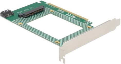Delock PCI Express x16 Karte zu 1 x intern U.2 NVMe SFF-8639 (90051) Delock PCI Express x16 Karte zu 1 x intern U.2 NVMe SFF-8639 (90051)