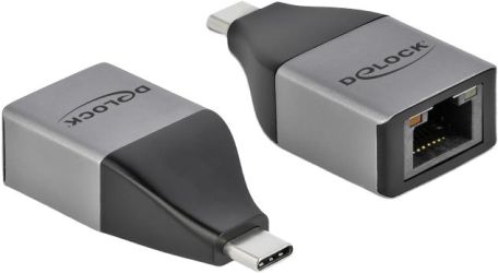 Delock USB Type-C Adapter zu Gigabit LAN (64118)