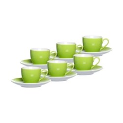 Ritzenhoff & Breker Doppio Espressotasse mit Untertasse 6-tlg. Ritzenhoff & Breker Doppio Espressotasse mit Untertasse 6-tlg.