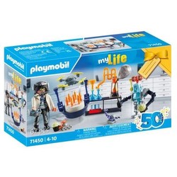 Playmobil City Life Forscher mit Robotern (71450)