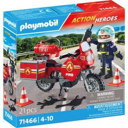 Playmobil City Action Feuerwehrmotorrad am Unfallort (71466)