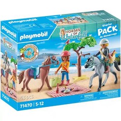 Playmobil Horses of Waterfall Reitausflug an den Strand mit Amelia und Ben (71470)
