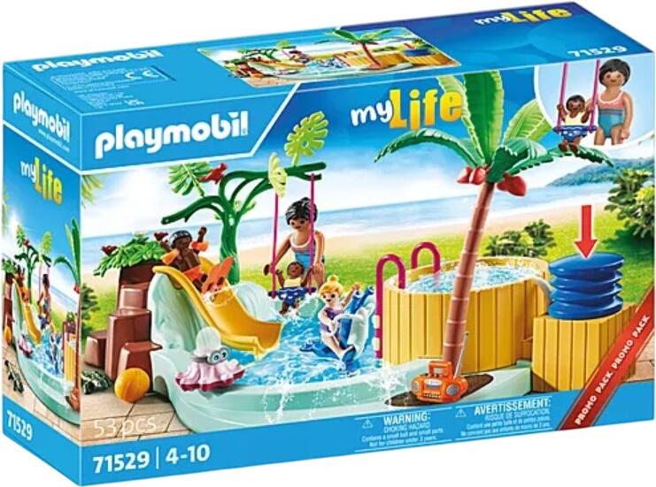 Playmobil City Life Kinderbecken mit Whirlpool (71529)