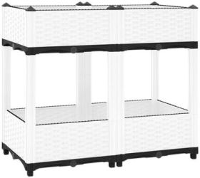 vidaXL Hochbeet Polypropylen 80 x 40 x 71 cm