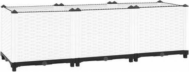 vidaXL Hochbeet Polypropylen 120 x 40 x 38 cm (153310)