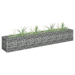 vidaXL Gabionen-Hochbeet Verzinkter Stahl (145633) vidaXL Gabionen-Hochbeet Verzinkter Stahl (145633)