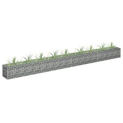 vidaXL Gabionen-Hochbeet Verzinkter Stahl (145641) vidaXL Gabionen-Hochbeet Verzinkter Stahl (145641)