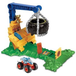 Hot Wheels Monster Trucks Arena Smashers: Rhinomite Chargin' Challenge (HTP18)
