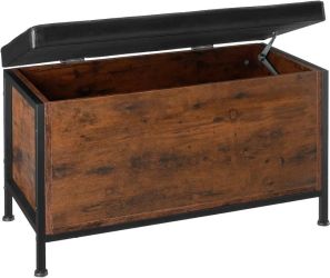 tectake Sitztruhe Calico Industrial Holz
